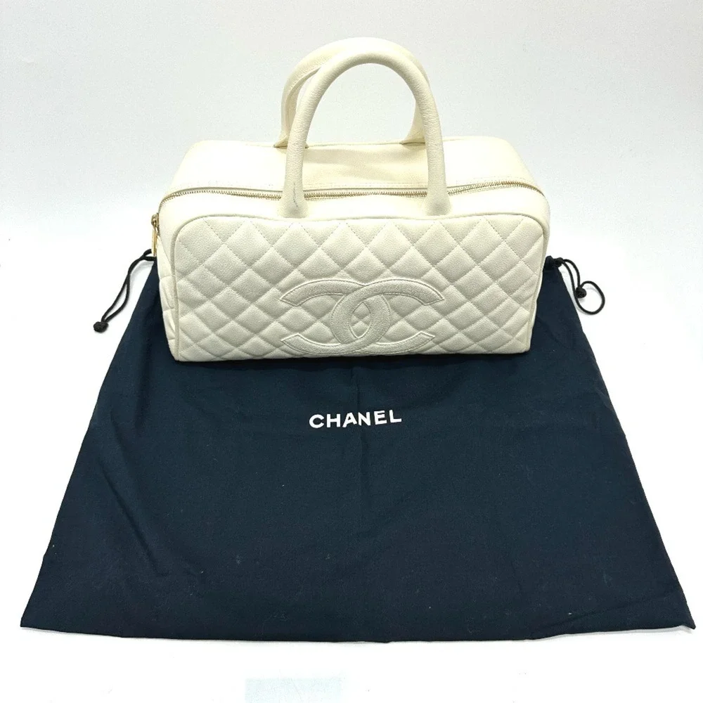 CHANEL White Bag